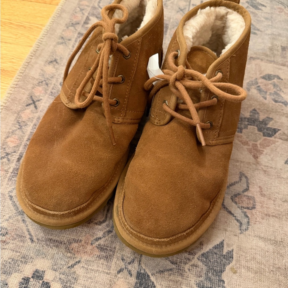 Ugg low lace up boots